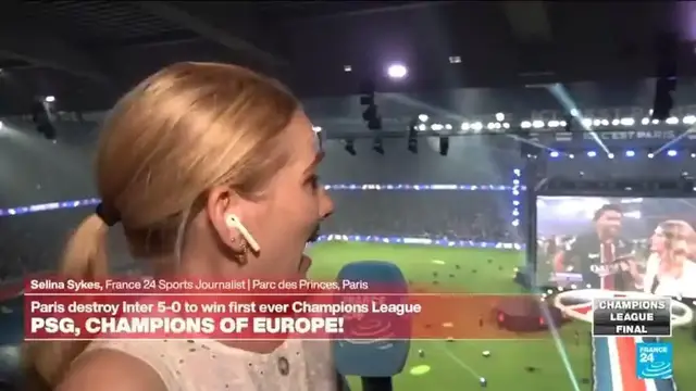 'Video thumbnail for History ! PSG crowned Champions of Europe with 5-0 final win'
