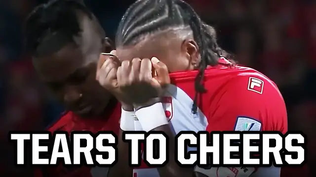 'Video thumbnail for Emotional soccer legend scores a game-winning goal while injured | Things You Missed'