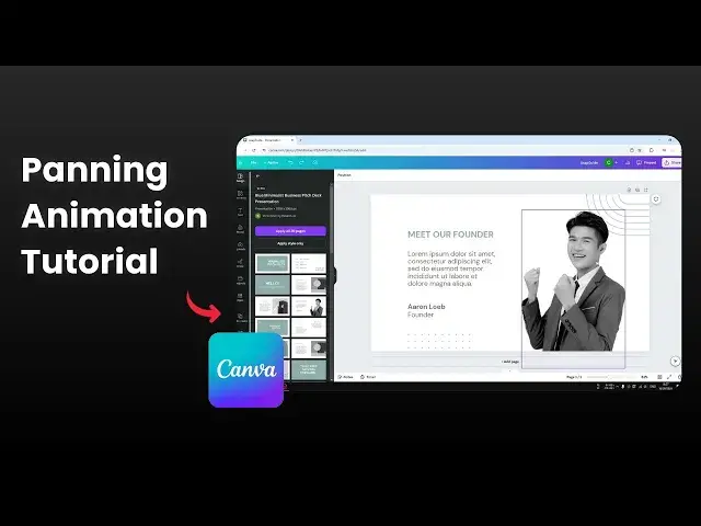 'Video thumbnail for How to Add Panning Animation in Canva'