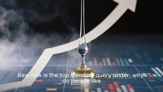 'Video thumbnail for Milk Trends Explode: Is Milk Better Than Water? Raw, Camel, & Cockroach Milk Rise in Popularity'