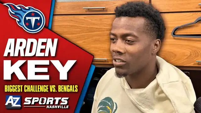 'Video thumbnail for Arden Key previews Titans matchup with Bengals, Joe Burrow'