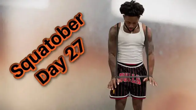 'Video thumbnail for Squatober Day 27!(Squatting Everyday For a Month)'