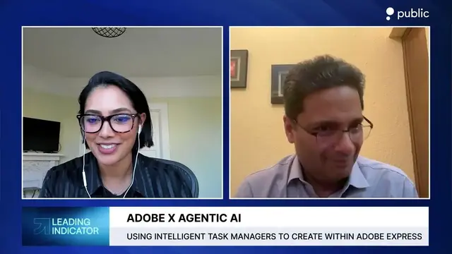'Video thumbnail for Adobe Exec on Boosting Creativity with Agentic AI'