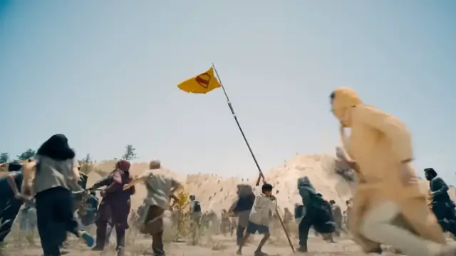 'Video thumbnail for People are seeing parallels with Gaza war in Superman movie'