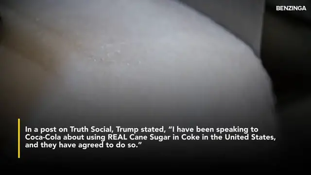'Video thumbnail for Trump Says Coca Cola Has Agreed To Major Change In Their US Sodas- 'It's Just Better''