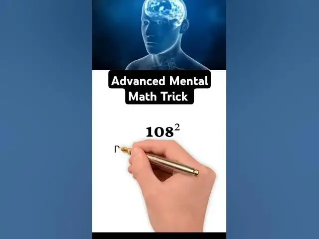 'Video thumbnail for 🧠 Mind-Blowing Trick to Calculate Large Squares in SECONDS! 🔢💥#mentalmathtricks'