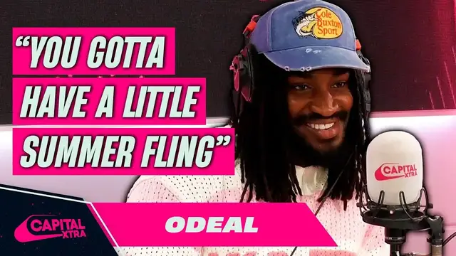 'Video thumbnail for Odeal chats working with Leon Thomas & shares what he wants in a summer fling  | Capital XTRA'