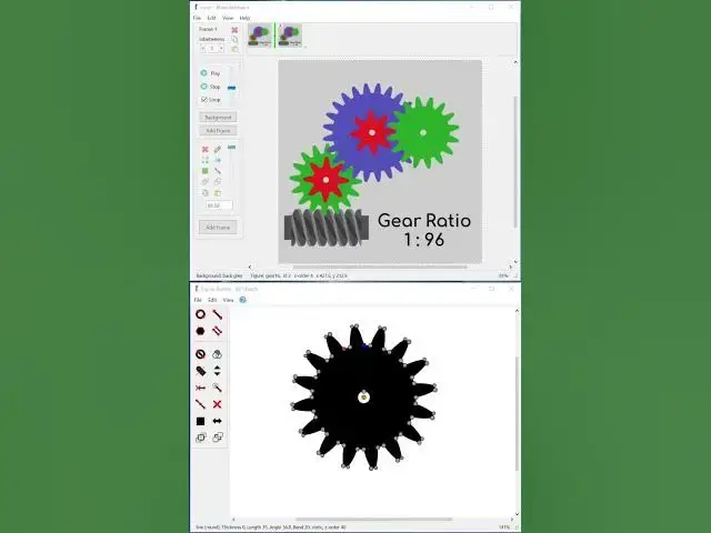 'Video thumbnail for Creating gears in Pivot Animator 5'