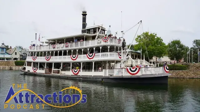 'Video thumbnail for The Attractions Podcast: Rivers of America and Tom Sawyer Island have closed, and more news!'