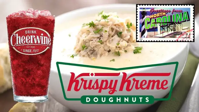 'Video thumbnail for What to Eat in North Carolina! Krispy Kreme & Cheerwine!'