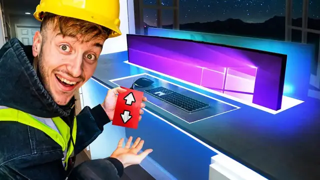 'Video thumbnail for FrenchieFries: i built a hidden hallway office setup and my parents didn't notice! diy home improvement project'