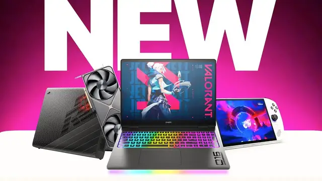 'Video thumbnail for FIRST LOOK! 2025's New Gaming Tech!'