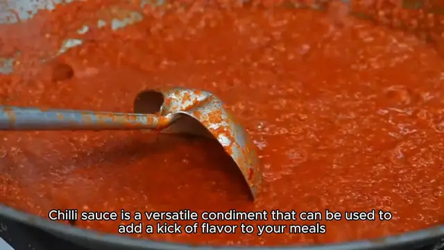 'Video thumbnail for Chilli sauce recipe '