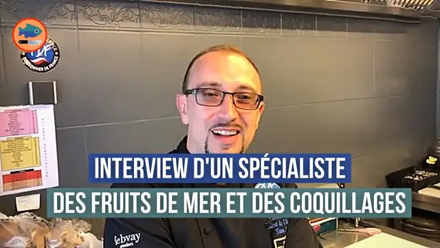 'Video thumbnail for Qu'est ce qu'un écailler ? (Le spécialiste des fruits de mer et des coquillages)'