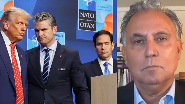 'Video thumbnail for NATO should not be celebrating a new arms race, the west won’t be safer for it: Marwan Bishara'