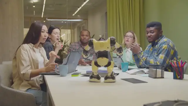'Video thumbnail for Robots: Friend or Foe? Exploring the Pros and Cons'