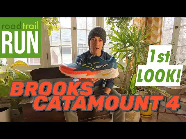 'Video thumbnail for Brooks Running CATAMOUNT 4 | FIRST LOOK | comparison to V3'
