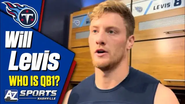 'Video thumbnail for Titans QB Will Levis discusses rumors that he will start at QB on Sunday'