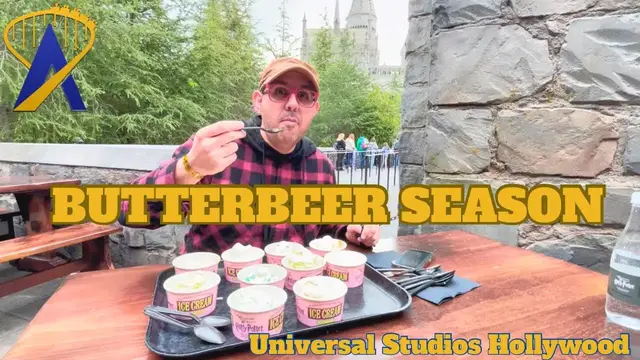 'Video thumbnail for Butterbeer Season at Universal Studios Hollywood'