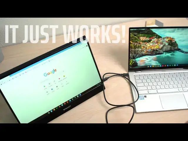 'Video thumbnail for Unboxing A Touchscreen USB-C Portable Monitor That Just Works!'