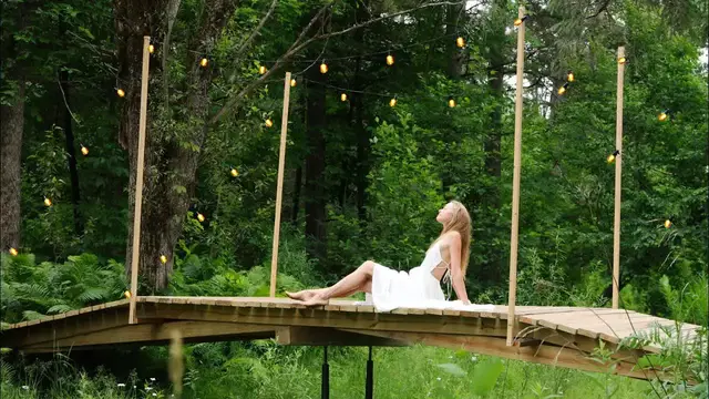 'Video thumbnail for hannahleeduggan: homestead fairytale: building a wooden bridge, cabin repair, and flying lessons'