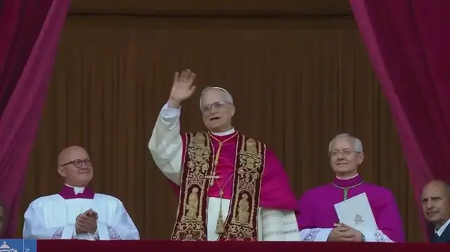 'Video thumbnail for Pope Leo XIV makes history as first American Pope'