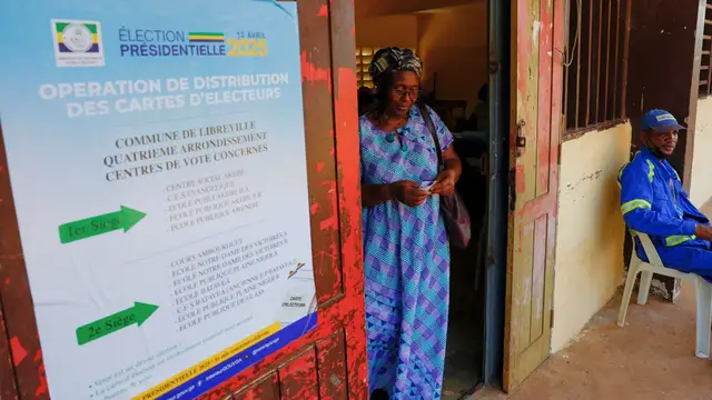 'Video thumbnail for Gabon heads for April 12 presidential polls in bid to end military rule'