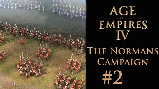 'Video thumbnail for Age of Empires IV - North to York (The Normans) Single Player Campaign Gameplay #2'