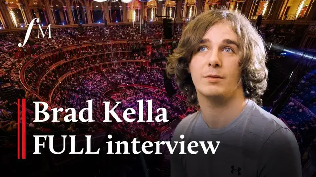 'Video thumbnail for Brad Kella on making his Royal Albert Hall DEBUT | Classic FM'