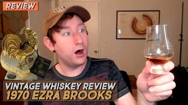 'Video thumbnail for Drinking 50 Year Old Whiskey from a Decanter - 1970 Ezra Brooks Bourbon'