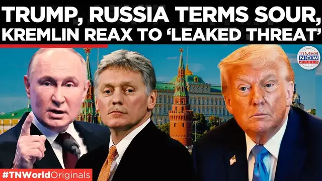 'Video thumbnail for Kremlin Isn’t Happy? Trump’s Repeated Insults Are Irking Russia, Putin Aid Reacts! | Times Now World'
