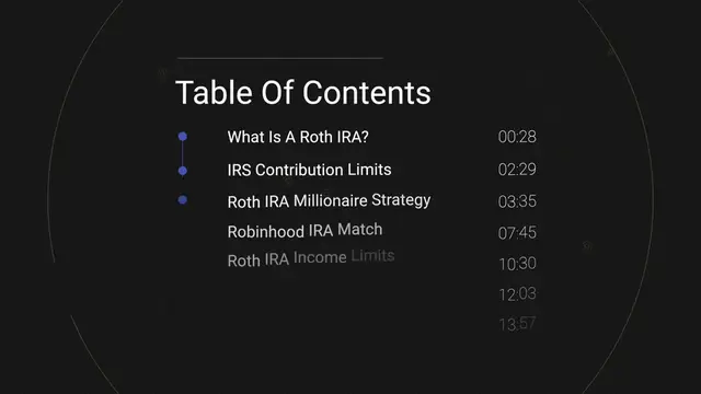 'Video thumbnail for ryan scribner: roth ira explained: your tax-free millionaire strategy for 2024'