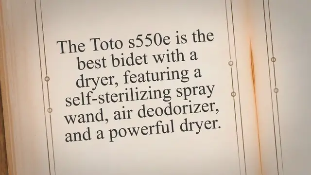 'Video thumbnail for The Best Bidets With Dryers [4 Powerful Options]'