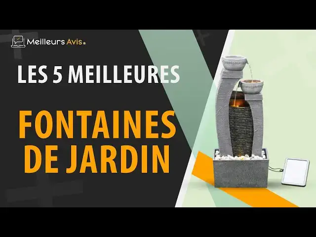 'Video thumbnail for ⭐️ MEILLEURE FONTAINE DE JARDIN - Comparatif 2024'