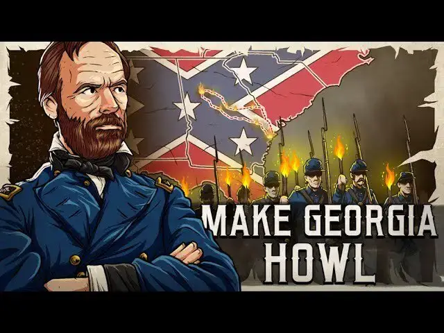 'Video thumbnail for Death of The Confederacy: Sherman's March to the Sea | Animated History'