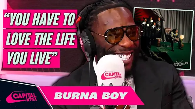 'Video thumbnail for Burna Boy breaks down ‘No Sign of Weakness’ album track list & shares BTS stories  | Capital XTRA'