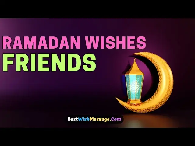'Video thumbnail for Heartfelt Ramadan Kareem Wishes to Friends | Ramadan Mubarak'