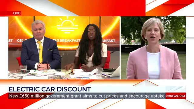 'Video thumbnail for Labour's latest electric car grant will 'close the affordability gap', Greenwood tells GB News'