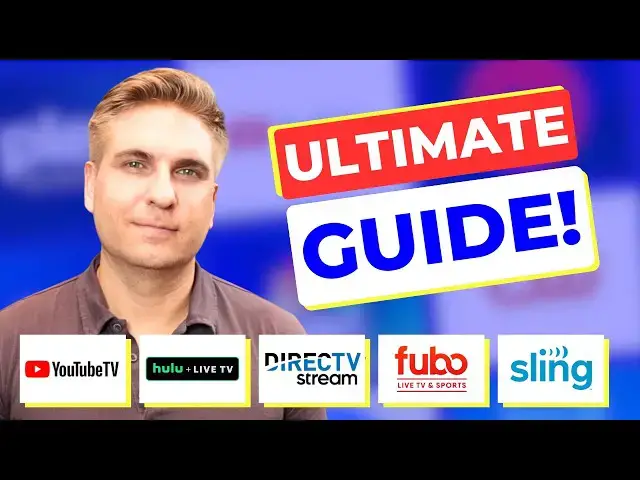 'Video thumbnail for The Ultimate Guide to Live TV Streaming Services in 2025!'