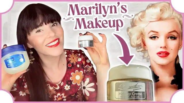 'Video thumbnail for I tried Marilyn Monroe's REAL Foundation for a week (Vaseline primer?!)'