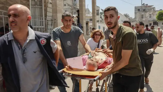 'Video thumbnail for Church attack will weigh 'terribly' on Gaza's Catholic community'