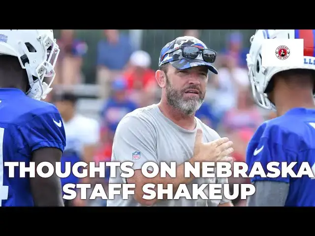 'Video thumbnail for Thoughts on Nebraska football coaching staff shakeup and more'