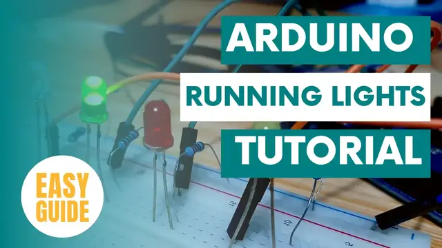'Video thumbnail for Arduino Intro: Running LED Lights'
