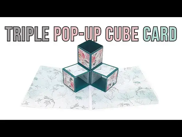 'Video thumbnail for Triple Pop Up Cube Card | Easy Tutorial'