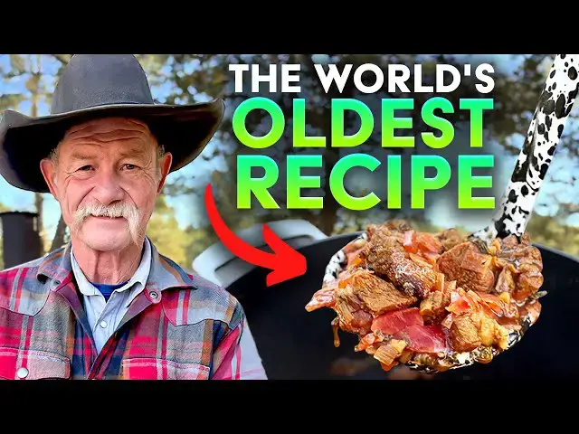 'Video thumbnail for Cooking the World's Oldest Recipe | Lamb Stew'