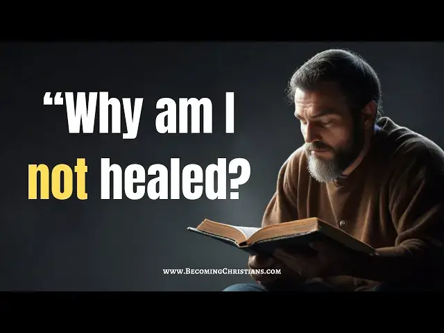 'Video thumbnail for The One Reason People Don't Get Healed'