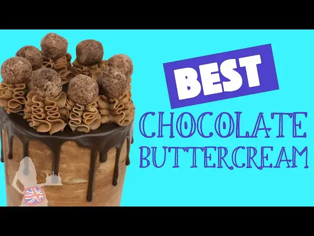 'Video thumbnail for BEST Chocolate Buttercream Recipe Tutorial'