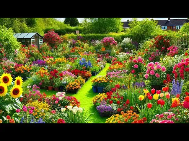 'Video thumbnail for Flowers Galore | How to Create a Colourful Allotment Garden'