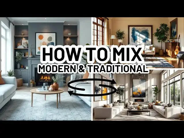 'Video thumbnail for HOW TO BLEND TRADITIONAL AND MODERN STYLE DECOR'