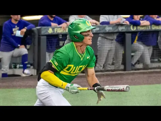 'Video thumbnail for Anson Aroz 2025 College Baseball Highlights! | Oregon Ducks'